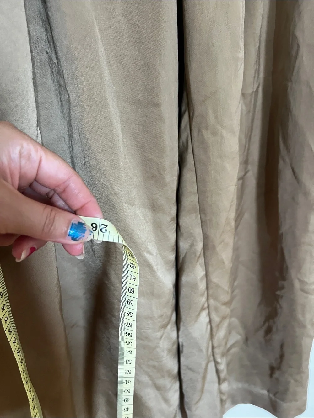 Banana Republic Wide-Leg Pleated Chinos in Camel